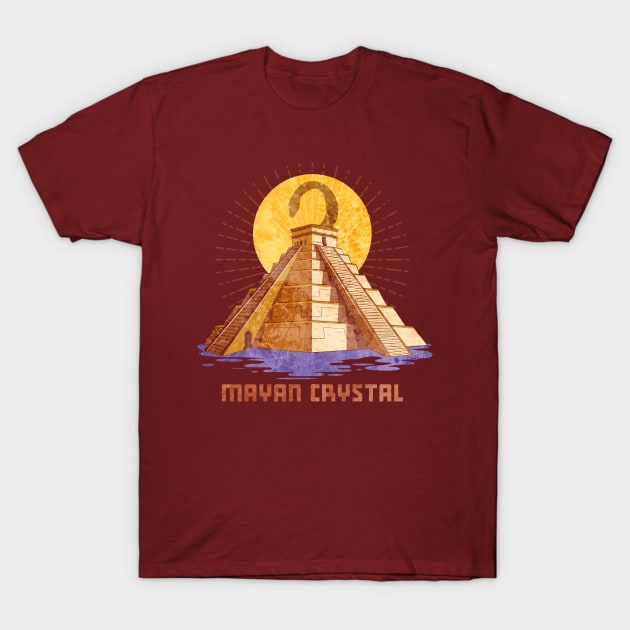 The Mayan Crystal T-Shirt by GZM Podcasts